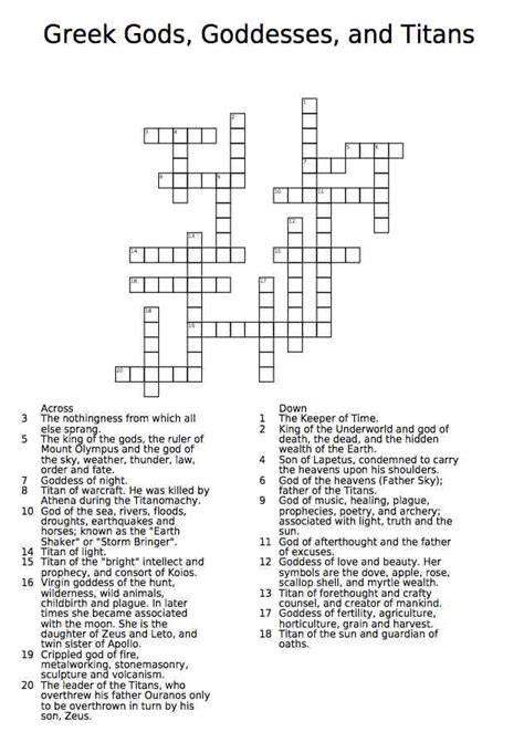 greek messenger of the gods crossword|rock group crossword.